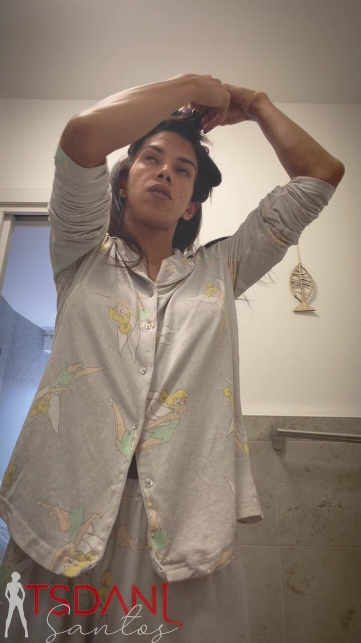 Tsdanisantos1: Poprawiam włosy, które stają się piękniejsze