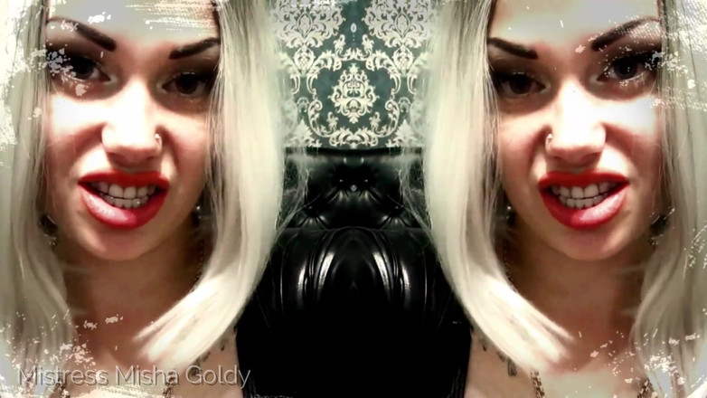 Goddess Misha Goldy: Aliméntame tus jugos y luego a ti mismo