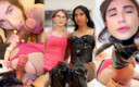 petiteabbie: Minúscula adolescente trans menina recebe seu primeiro bbc