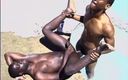 Gay 4 Pleasure: Černoch anál ve vířivce