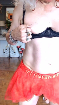 The Spanish Whore Carla in a Cancan Skirt