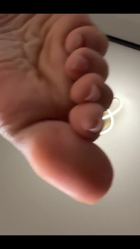 My Feet in 3 D Lol