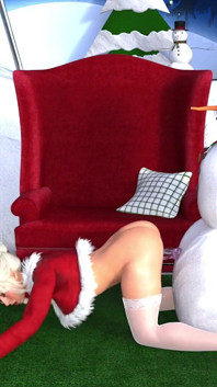 La signora claus si diverte