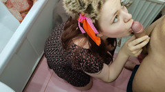 Jay_Marish: Anime tyanochka sucked my big dick and swallowed all the...