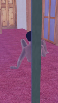 Animated 3D Gay Porn - Handsome Man Shaking Big Dick Sitting and Laying on Bedroom Floor
