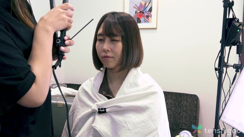 Kurumi Aoyama Backstage (Tenshigao Backstage)