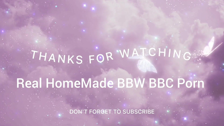 Real homemade BBW BBC porn: निचोड़ मेरे बड़े स्तन चूसना