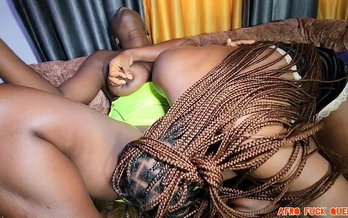 Afro fuck queens: Dua gadis nakal afrika lagi asik mainin memek satu sama...