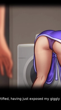 Summertime saga v21.0.0 | Gelukkige stiefzoon geeft sexy massage aan zijn hete milf stiefmoeder met grote tieten | Hentai taboe-spel