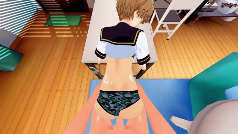 Hentai Smash: La teen Satonaka viene scopata e sborrata dentro dal tuo...