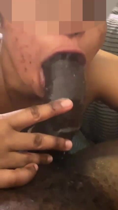 sexyindiana1: Ebenholz-schätzchen kommt auf möpse von Huge bbc