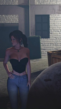 Slutty Lara Deepthroated by 2 Thugs