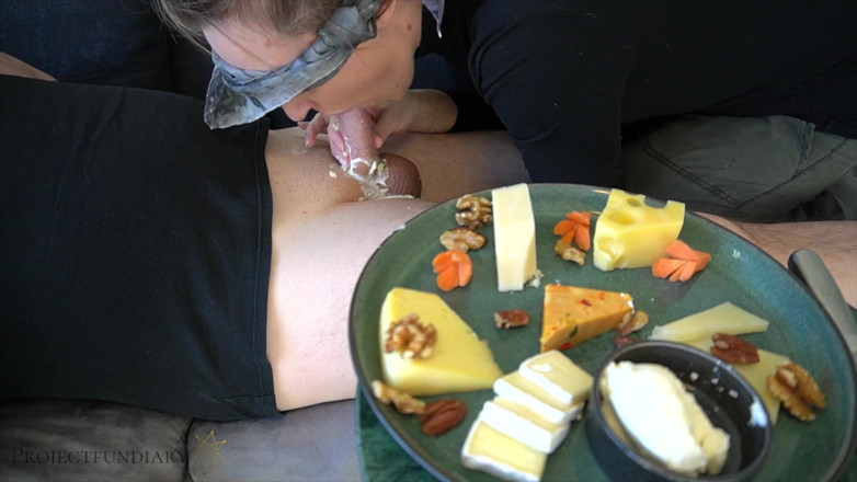 Projectsexdiary: Cheese fetish blowjob with saliva