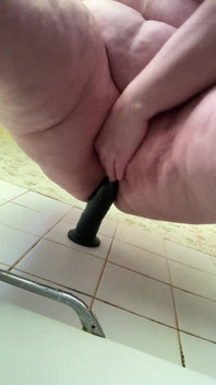 Bbwbootyful ridding my 12inch dildo underneath cam view