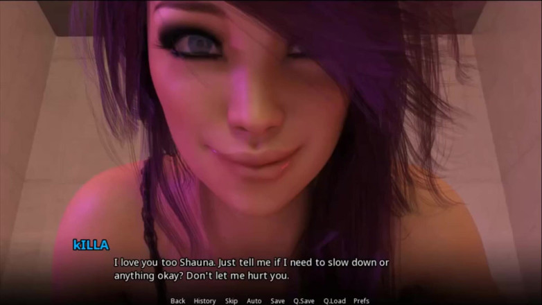 Visual Novels: WVM Stars University, partie 92 - grosse éjaculation sur un joli visage