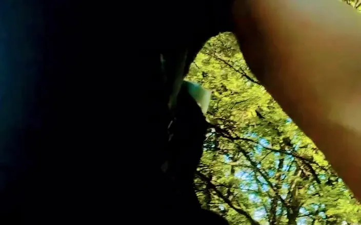 Sexy possum: Just Being a Tease on My Bike Playing with My...