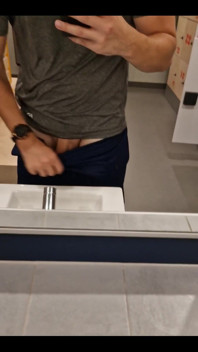 At the Gym Without Underwear Is Fun!