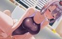 MsFreakAnim: Hentai sansürsüz üvey kız kardeş havuzdan sonra sikişmek istiyor