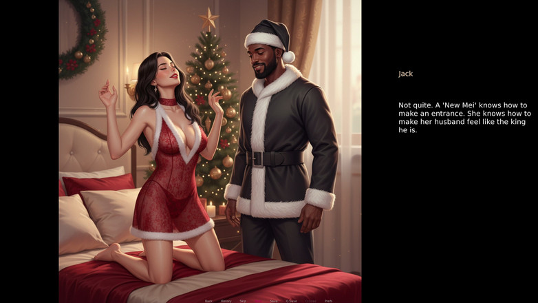 Porngame201: Ehefrau der weihnachts wagt 1