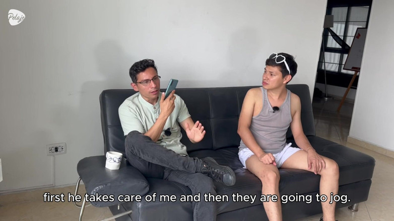 kikemerengues: My Friend's Wife Isn't Home, She Doesn't Please Him, so...