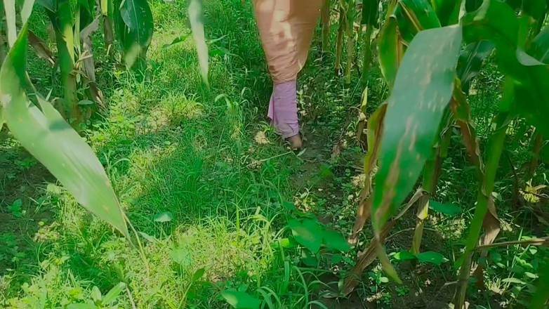 Deshi women: Gaon's Desi Chudai Jungle Mein Mangal