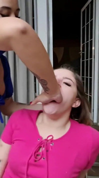 Deep Hands Extreme Domination - Feel My Hands Deep in Your Fucking Throat by Two Top Young Babes