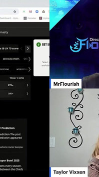 Live 50 min Superbowl Söndag Mrflourish Podcast Stream med co-host Taylor Vixxen