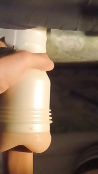 Raven Letrap ile fleshlight sikişiyor