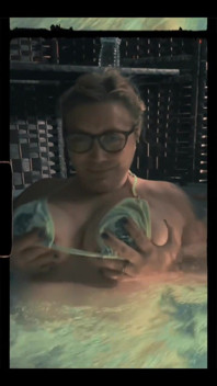 Titties Out in the Hot Hub