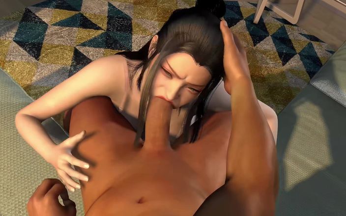 Why fuck so hard: 3Dかわいいアジアの女の子が彼女のピンクの乳首を裸にして、濡れた猫をとても激しく犯しました