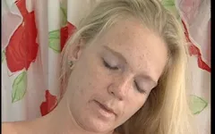 Sexy Blonde Leila Has an Orgasm