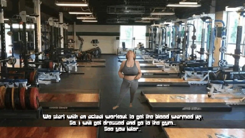 MarieRocks: Hot gilf intense masturbation workout
