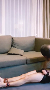 Filipina Dominatrix Trampling Slave