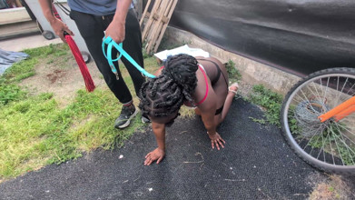 Fessee Et Domination Pour Une Blackette Soumise