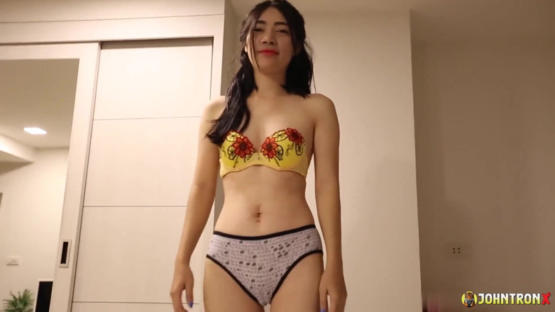 John Tron X: Johntronx - Slim Asian Goddess Takes My Cock and My Cum