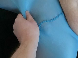 Carmen_Nylonjunge: 見知らぬ人のペニスをパンストでマッサージ