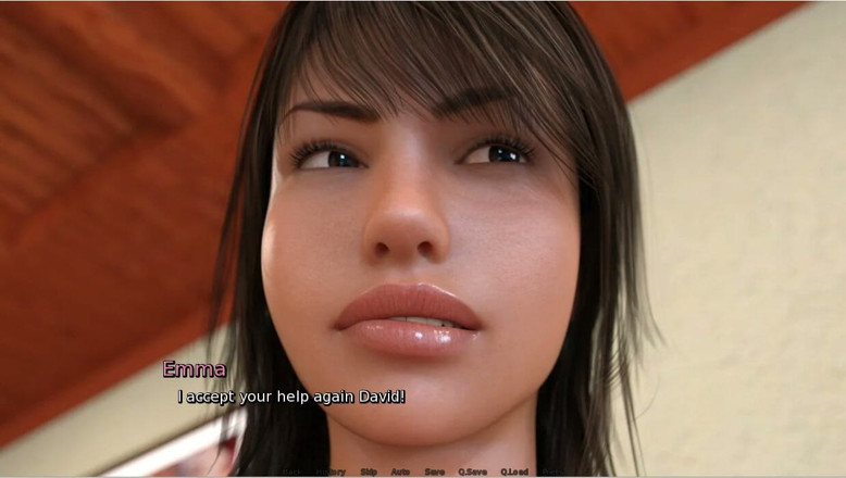 XXX Games Bunk: Laura Lustful Secret - Gameplay - Roleplay - Emma Teases Stepdaddy Friend with...