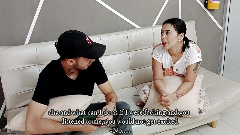 Vayolet: Ranní sex mezi nadrženými nevlastními bratry - Creampie - Porno ve španělštině