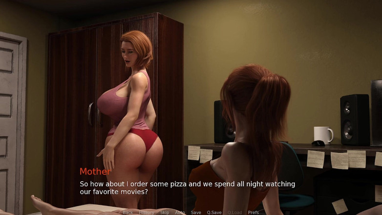 AVN teller - trans: Mamuśka hodowca - zdradzająca nauczycielka z dużymi piersiami jest zakochana w...