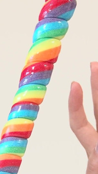 Couple of Naughty College Girls Lacey and Faye Share Lollypop and Sex Toy