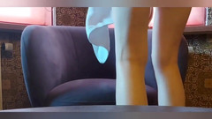 GinnaGg: The Hairy Pussy You've Been Dreaming of - Fingers in the...