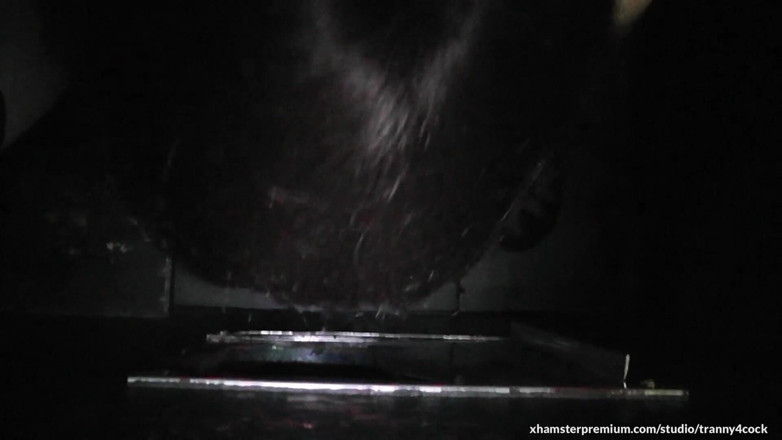 Tranny 4 cock: Gloryhole blowjob marathon at the highway ABS