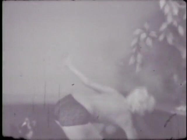 Vintage Usa: Strip-tease of a blonde woman in the sixties