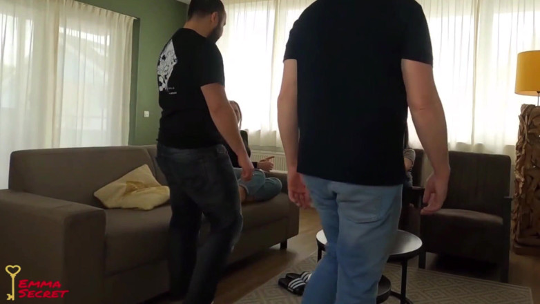 Emma Secret: Larissa ile aşırı partner takası! Her iki sahne birde