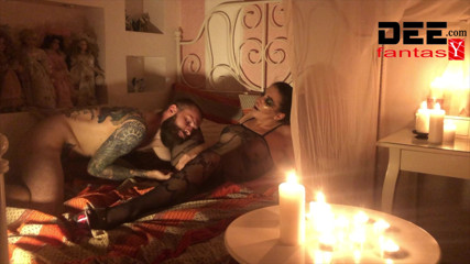 Dee Fantasy: Crazy friend fucking on Halloween night