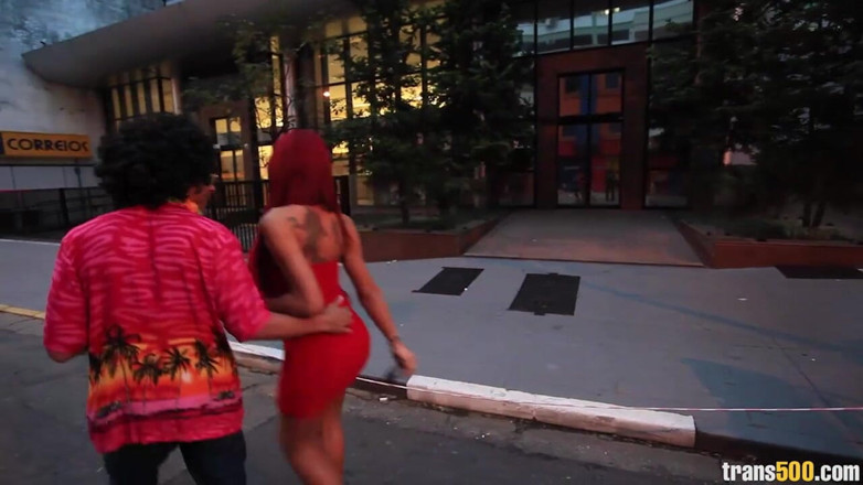 Trans 500: Ericka scwinaider - foxy redhead ts анальний секс