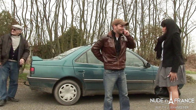 Nude in France: Impresionante grandota morena francesa es sodomizada y facializada en un...