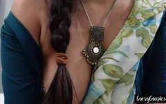Indian Sexy Bhabhi Fucking in Saree Aunty Handjob and Fucking