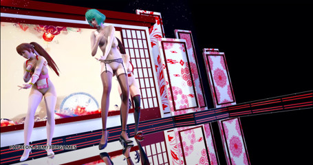 3D-Hentai Games: GigaReolEVO - dipendenza danza nuda mai shiranui tamaki kasumi DOA