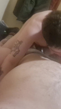 Three Fat Hairy Guys Suck Each Other's Cocks Until They Cum